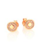 Astley Clarke Mini Cosmos Diamond & 14k Rose Gold Stud Earrings