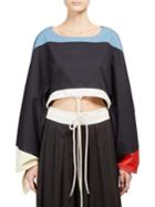 Chloe Cropped Colorblock Top