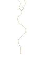 Zoe Chicco Diamond & 14k Yellow Gold V Lariat Necklace