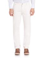 Brunello Cucinelli Five-pocket Stretch-cotton Pants