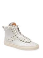 Bally Hekem Leather High Top Sneakers