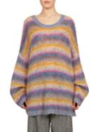Chloe Mohair Striped Sweater