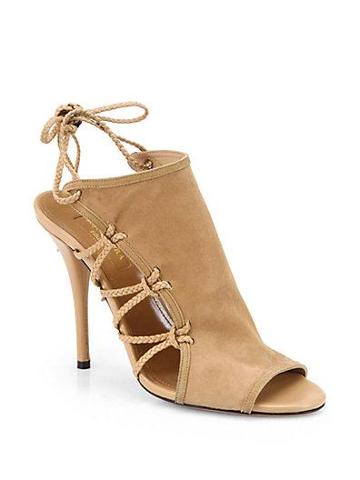Aquazzura Sahara Suede High-heel Sandals