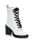 Marc Jacobs Ryder Lace-up Leather Booties