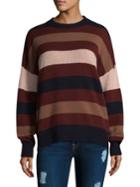 360 Cashmere Laura Stripe Cashmere Sweater