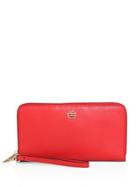 Tory Burch Parker Zip Leather Continental Wallet