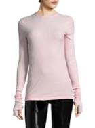 Helmut Lang Variegated Cotton Sweater