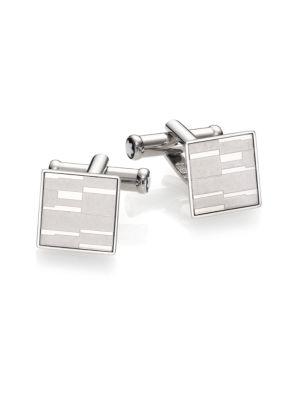 Montblanc Mystery Stainless Steel Cuff Links