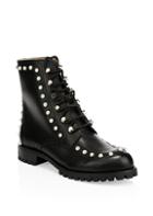 Joie Halyn Pearl-studded Combat Boots