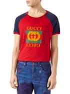 Gucci Gucci-print Cotton T-shirt