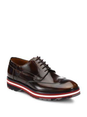 Bally Morely Wingtip Leather Oxfords