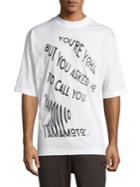 Y-3 Front Graphic Cotton Tee