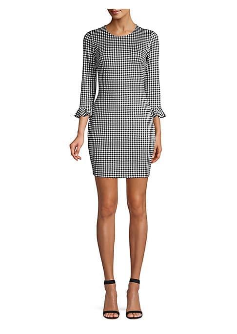 Bailey 44 Friends With Benefits Gingham Mini Dress
