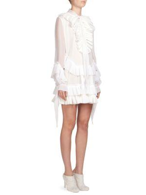 Givenchy Cotton Ruffled Dress