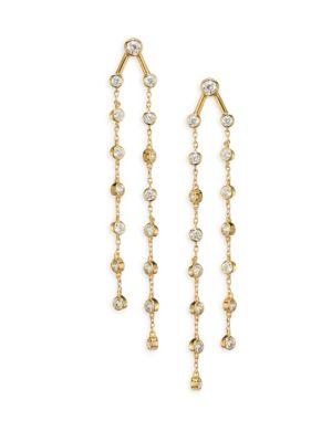 Jules Smith Rosella Chain Drop Earrings