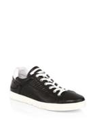 Moschino Low Top Leather Sneakers