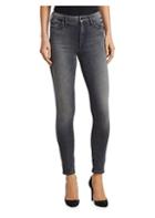 Mother Looker High-rise Racing Stripe Jeans