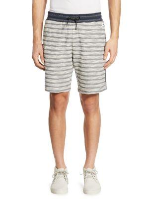 Madison Supply Striped Knit Cotton Shorts
