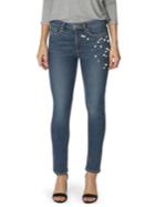 Paige Exclusive Embellished Jacqueline Straight Jeans