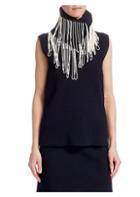 Calvin Klein 205w39nyc Sleeveless Fringe-knit Top