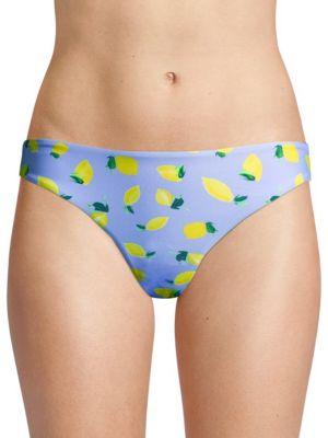 Onia Lily Lemon Toss Bikini Bottom