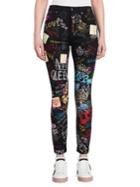 Dolce & Gabbana Graffiti Denim Jeans