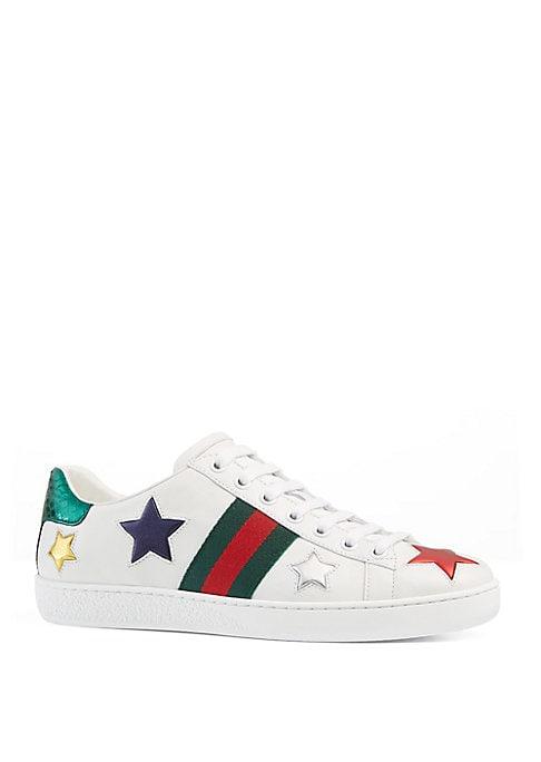 Gucci Ace Embroidered Low-top Sneakers