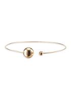 Lana Jewelry Two-hollow Ball 14k Yellow Gold Choker Necklace