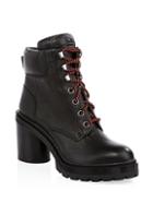 Marc Jacobs Crosby Leather Hiking Boots