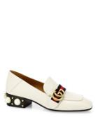 Gucci Peyton Leather Loafers