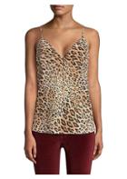 Frame Cheetah Silk Camisole