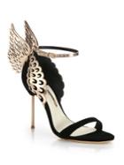 Sophia Webster Wing-embellished Suede Sandals