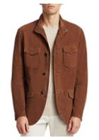Saks Fifth Avenue Collection Suede Field Jacket