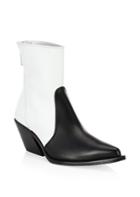 Givenchy Color Block Leather Cowboy Boots