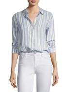Bella Dahl Striped Button-front Shirt