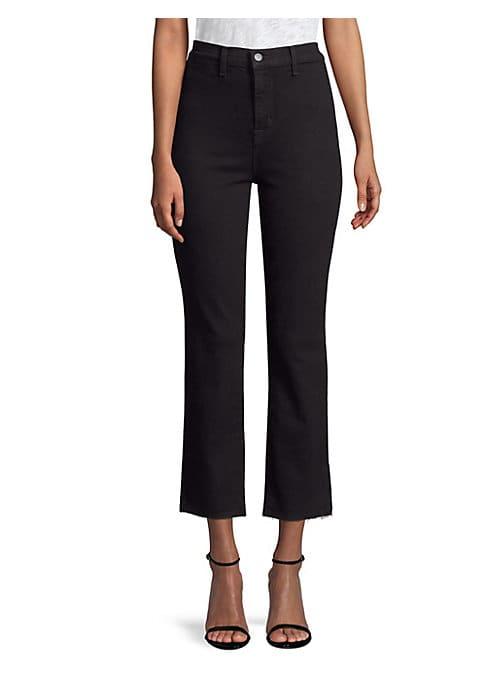 J Brand Stovepipe Cropped Jeans