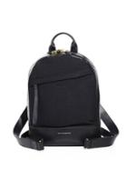 Want Les Essentiels Mini Piper Leather & Crepe Backpack