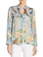 Alice + Olivia Amos Floral Tunic Top