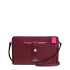 Coach Colorblocked Leather Convertible Clutch