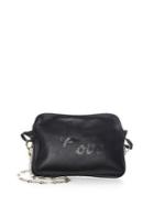 Edie Parker Amy Love Leather Convertible Clutch