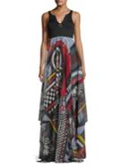 Tommy Hilfiger Collection Victory Maxi Dress