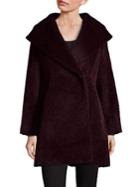 Trina Turk Long Sleeve Wool Blend Coat