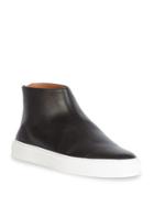 Givenchy Street Line Leather Platform Sneakers