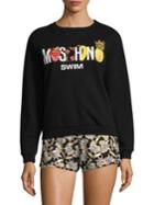 Moschino Long Sleeve Cotton Sweatshirt