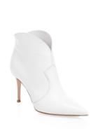 Gianvito Rossi Leather Point Toe Booties