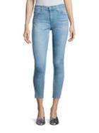 Ag Farrah High-rise Cropped Skinny Jeans