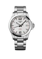 Longines Conquest V.h.p. Stainless Steel Sapphire Crystal Bracelet Watch