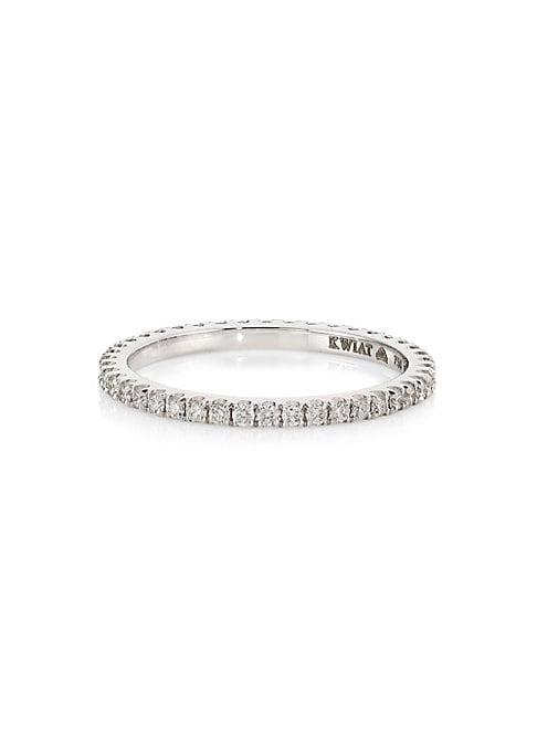 Kwiat Stackables 18k White Gold & Diamonds Ring