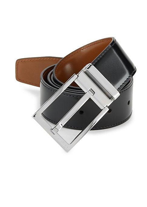 Salvatore Ferragamo Rectangular Buckle Adjustable Belt