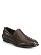 Tod's Quinn Matte Leather Loafers